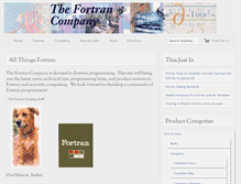 Tablet Screenshot of fortran.com